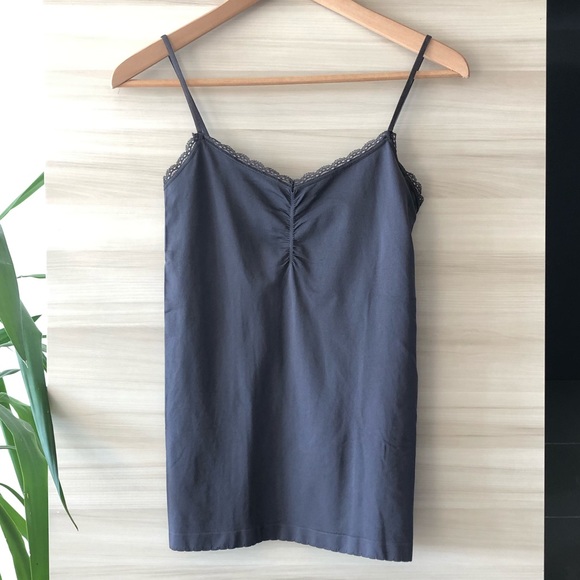 DARK GREY CAMISOLE - Picture 1 of 4